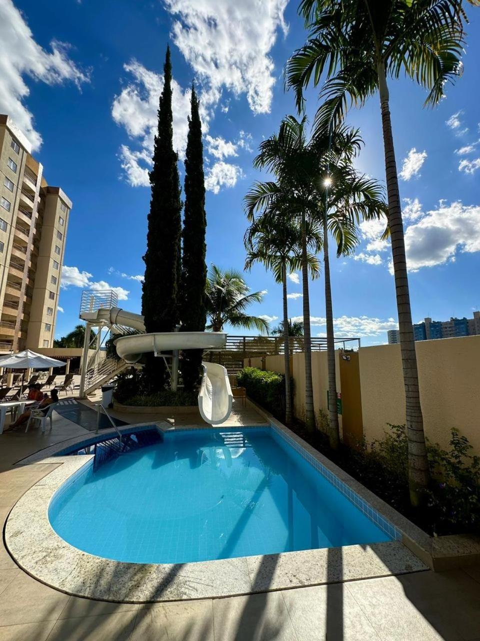 Caldas Novas - Prive Das Thermas II - Apto 3 Quartos - Parque Aquatico Lejlighedshotel Eksteriør billede