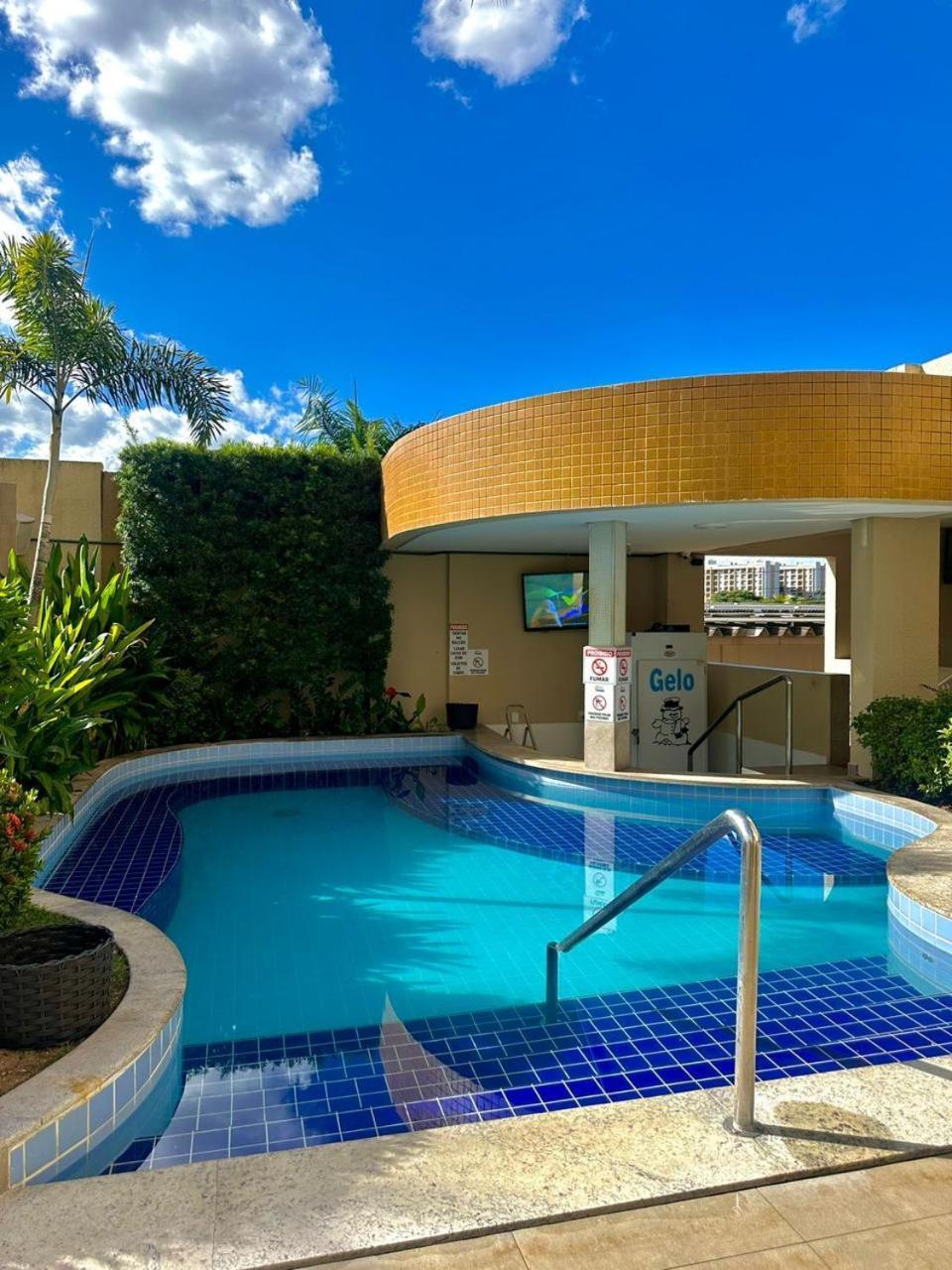 Caldas Novas - Prive Das Thermas II - Apto 3 Quartos - Parque Aquatico Lejlighedshotel Eksteriør billede