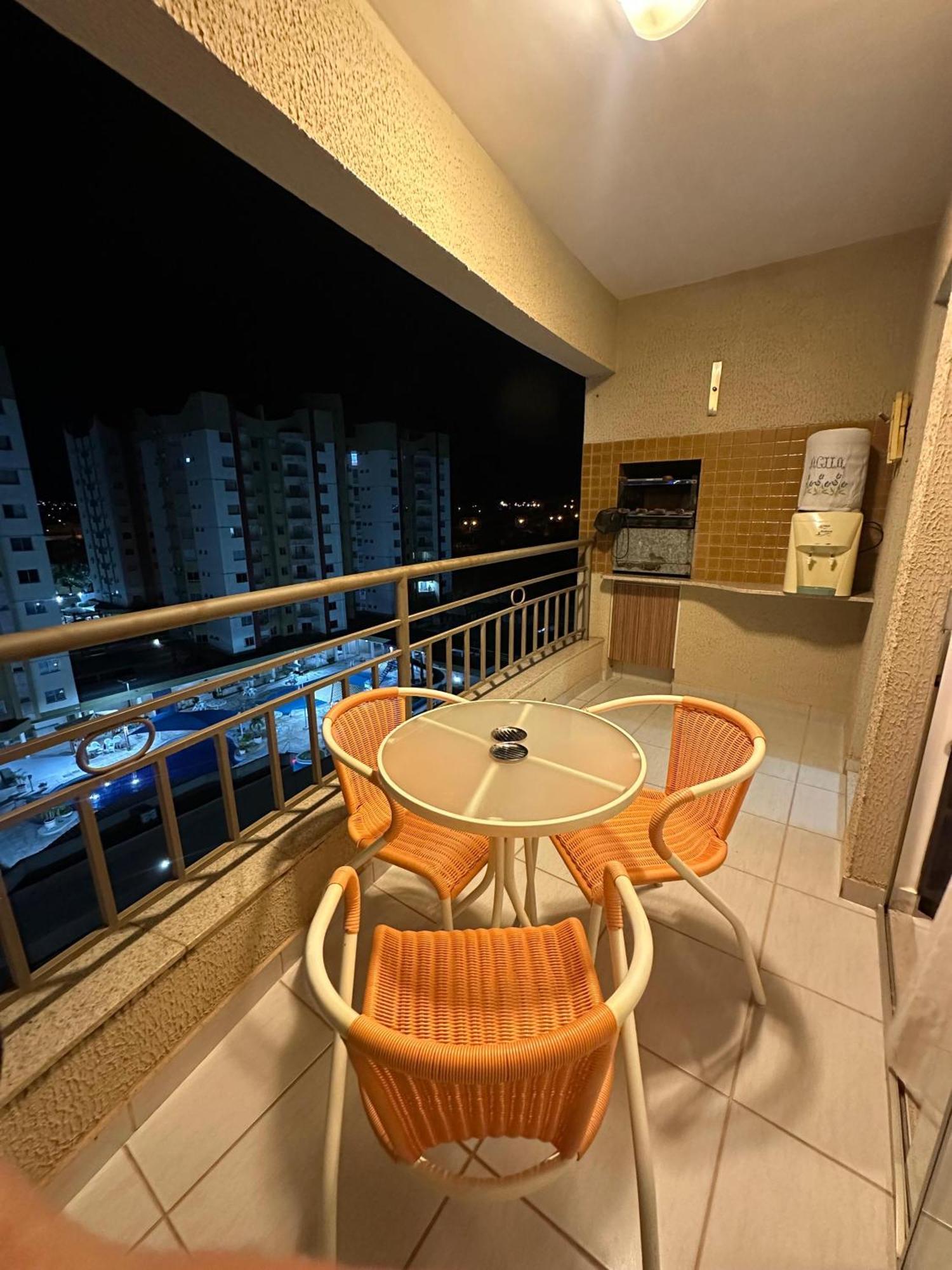 Caldas Novas - Prive Das Thermas II - Apto 3 Quartos - Parque Aquatico Lejlighedshotel Eksteriør billede